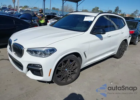 2020 BMW X3 xDrivem40I z USA, uszkodzony, nr VIN 5UXTY9C04L9B01419